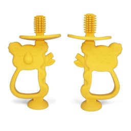 image-Infant Silicone Teether - Koala with Suction Cup