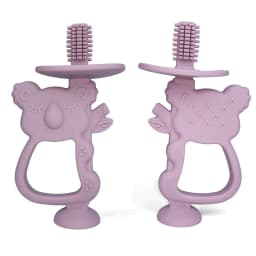 image-Infant Silicone Teether - Koala with Suction Cup