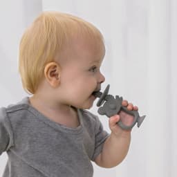 image-Infant Silicone Teether - Koala with Suction Cup