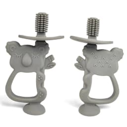 image-Infant Silicone Teether - Koala with Suction Cup