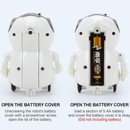image-Cross-border Amazon Mini Pocket Robot Multi-motion Children's Voice Smart Xiaobao Toy English Version