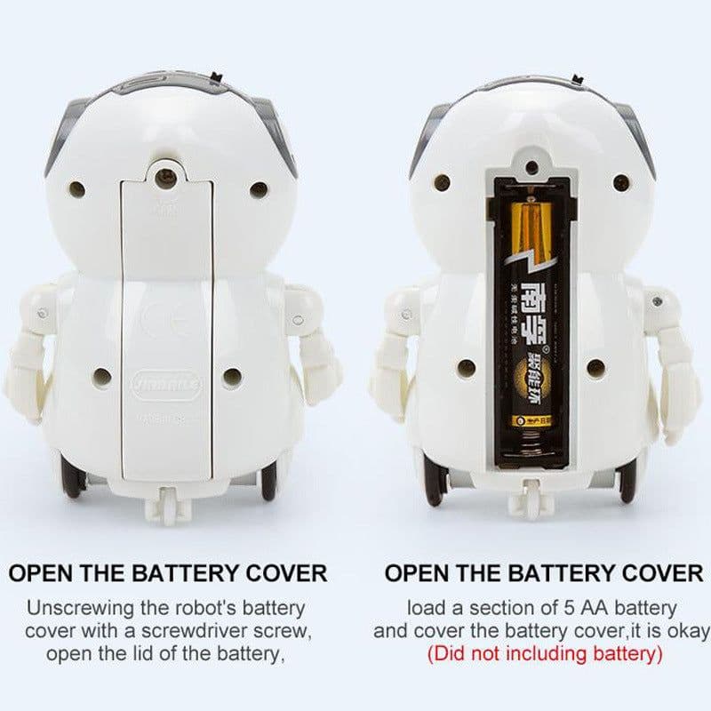 image-Cross-border Amazon Mini Pocket Robot Multi-motion Children's Voice Smart Xiaobao Toy English Version