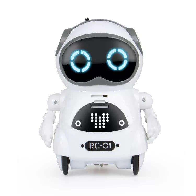 image-Cross-border Amazon Mini Pocket Robot Multi-motion Children's Voice Smart Xiaobao Toy English Version