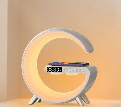 image-Wireless Charger Bluetooth Speaker Alarm Clock