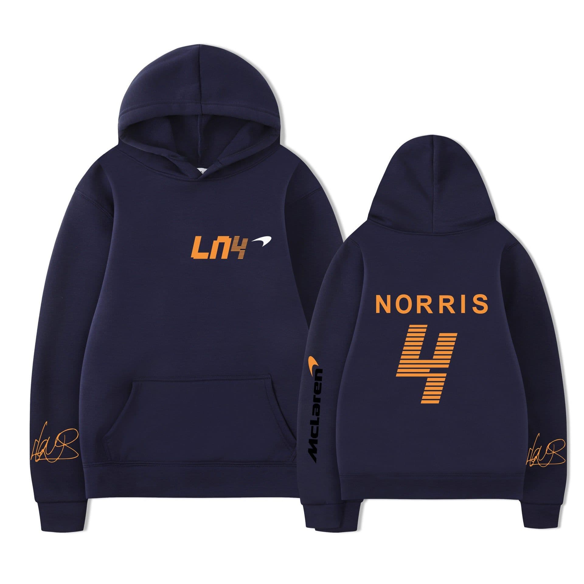 image-Hooded Sweater Men's Letter Print - XXXL Black