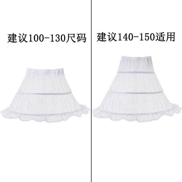 image-Cinderella Princess Dress - Girls Lace Tutu 150cm