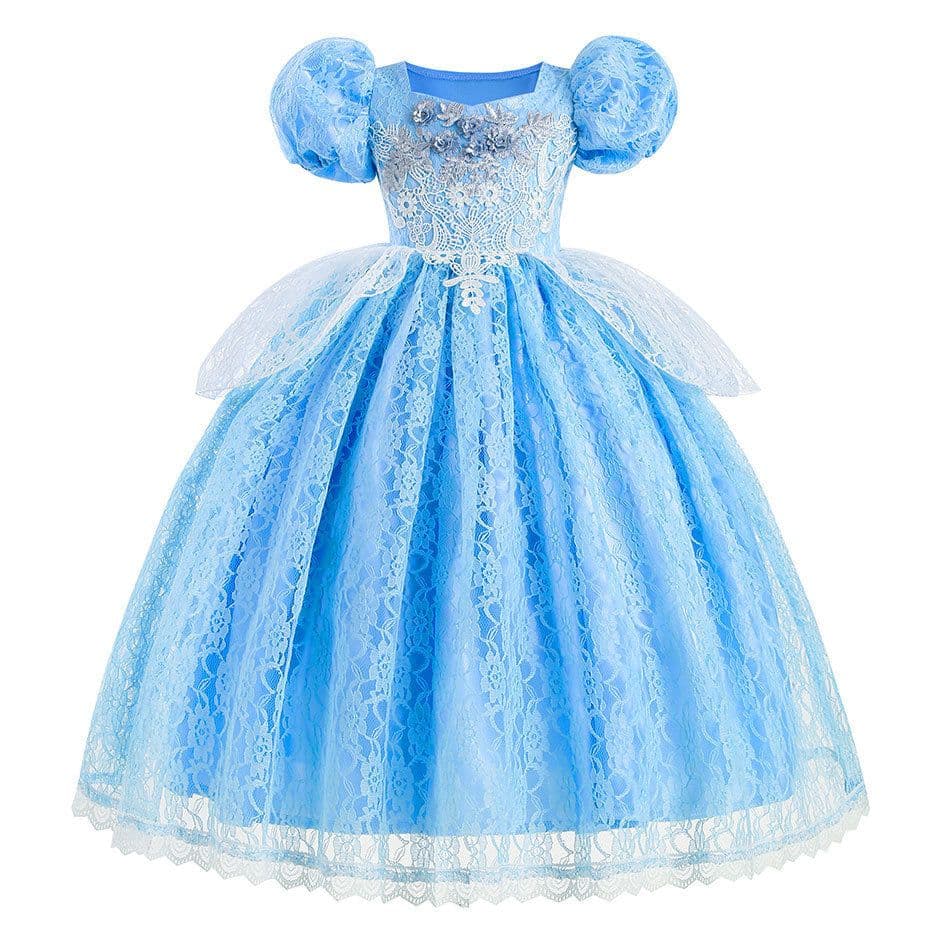 image-Cinderella Princess Dress - Girls Lace Tutu 150cm