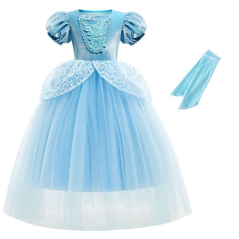 image-Cinderella Princess Dress - Girls Lace Tutu 150cm