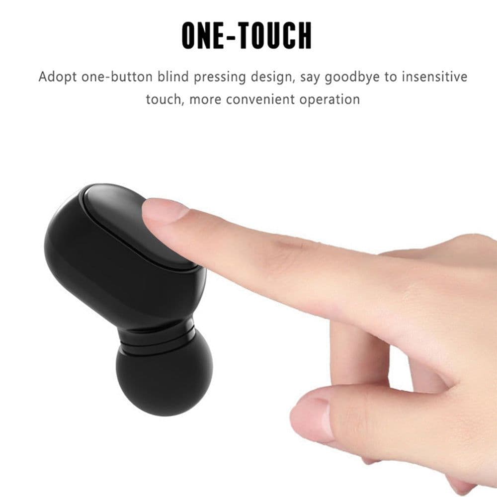 image-E7S Bluetooth 5.0 TWS Earbuds - Black