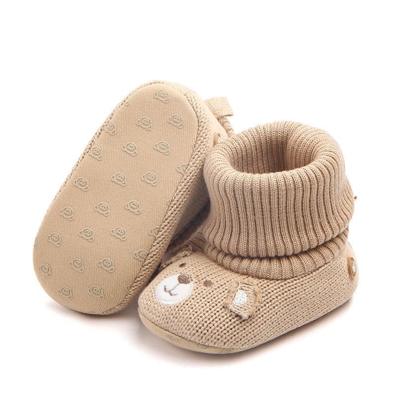 image-MIYUEBB Baby Shoes - Cotton Grizzly Bear 13-14cm