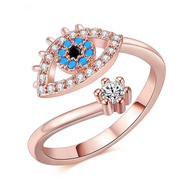 image-Ewing Valley Blue Eye Ring Silver Adjustable