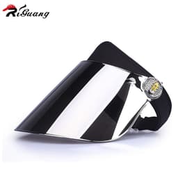 image-Wholesale Silver Sun Visor - Anti-UV Top Hat for Women, Cycling