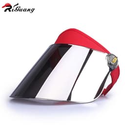 image-Wholesale Silver Sun Visor - Anti-UV Top Hat for Women, Cycling