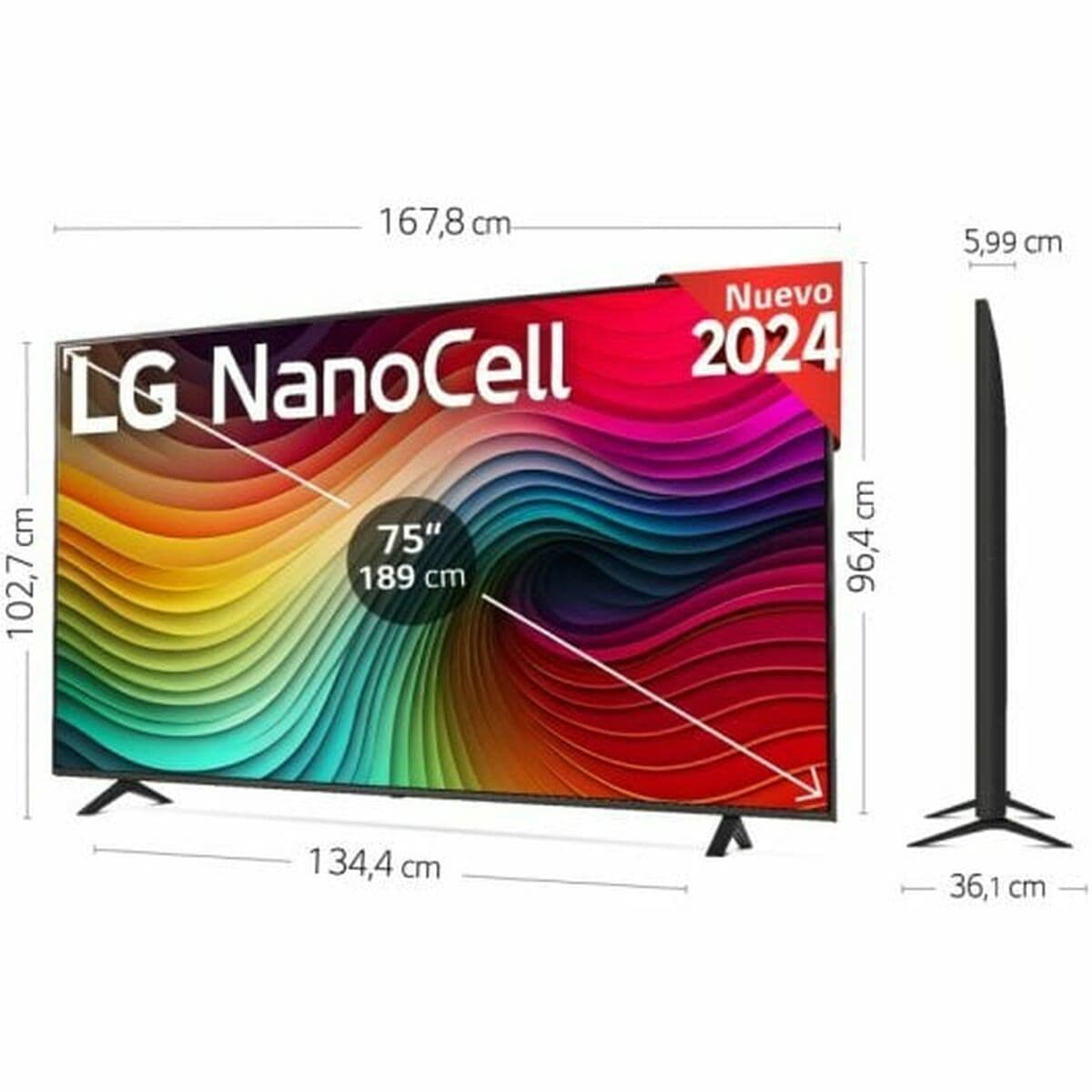 image-Smart TV LG 75NANO82T6B.AEU 4K Ultra HD 75"