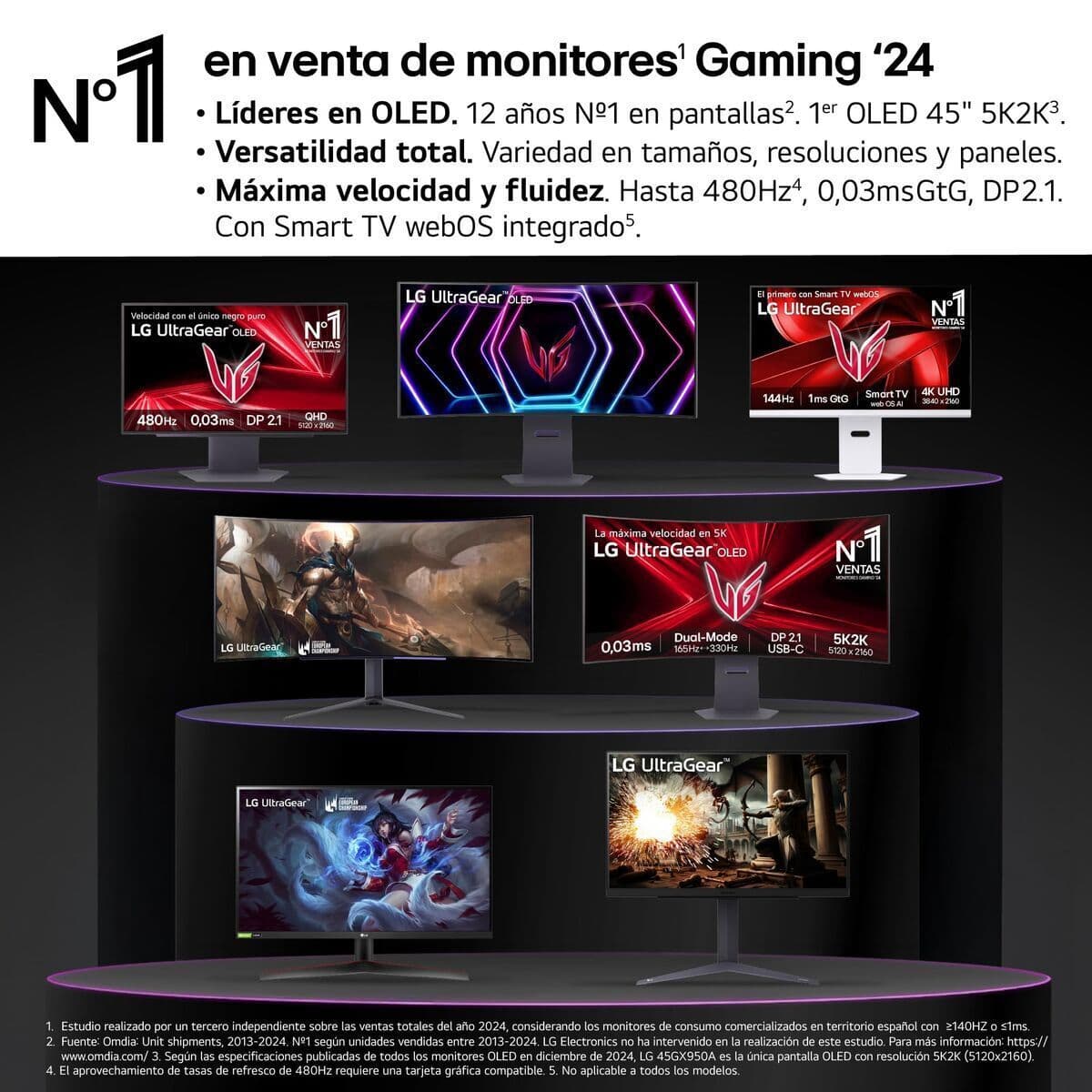 image-Gaming Monitor LG 32G600A-B Quad HD 32"