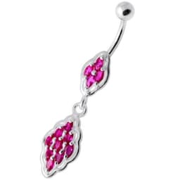 image-Fancy Jeweled Navel Belly Banana?Color