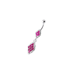 image-Fancy Jeweled Navel Belly Banana?Color