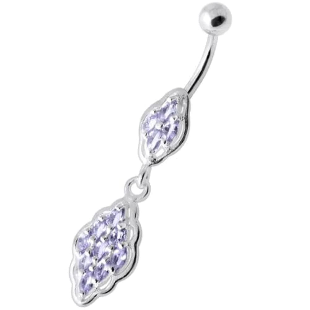 image-Fancy Jeweled Navel Belly Banana?Color