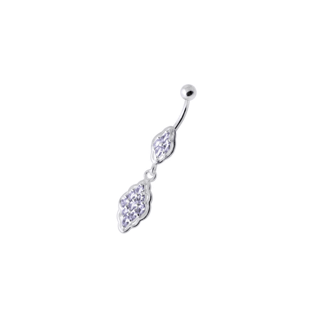 image-Fancy Jeweled Navel Belly Banana?Color