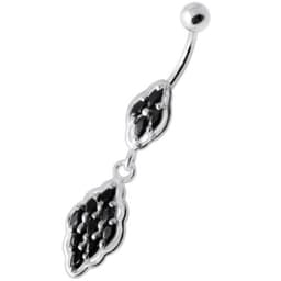 image-Fancy Jeweled Navel Belly Banana?Color