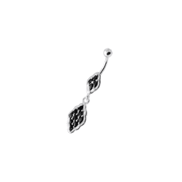 image-Fancy Jeweled Navel Belly Banana?Color