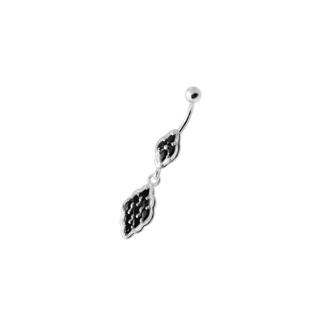 image-Fancy Jeweled Navel Belly Banana?Color