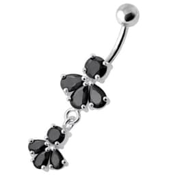 image-Fancy Jeweled Navel Belly Ring?Color