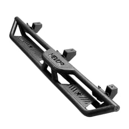 image-VEVOR Running Boards, 6 Inches Side Steps Compatible with 2018-2025 Jeep Wrangler JL 4 Door, Black Carbon Steel Nerf Bars, 550 lbs Load Capacity, Wide Non-Slip Hollow Surface with Rustproof Coating