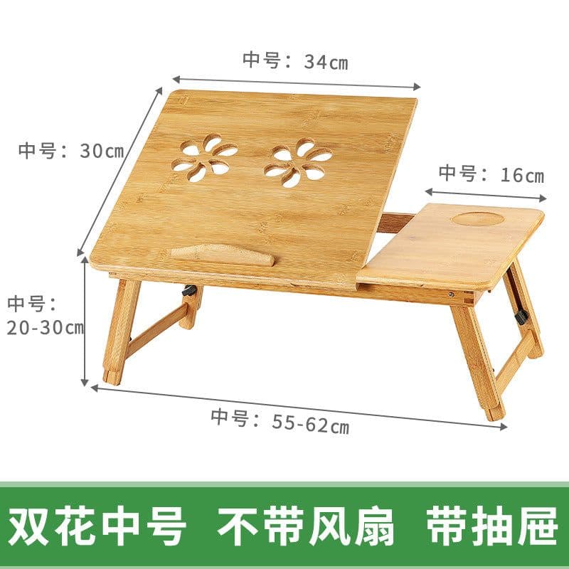 image-Bed folding table laptop table student dormitory study table dining table bedroom sitting simple bay window table