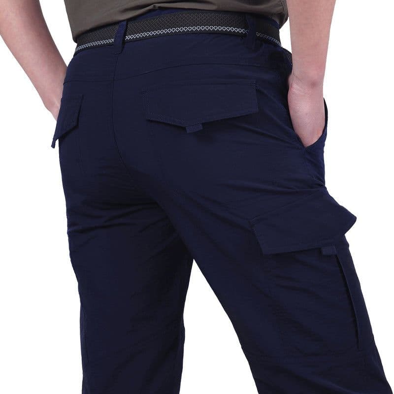 image-105 summer quick-drying trousers men's sports outdoor mountaineering trousers waterproof large size lightweight quick-drying trousers loose group