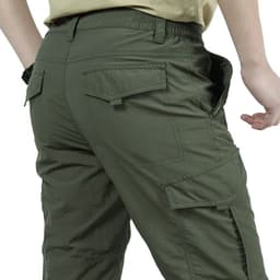 image-105 summer quick-drying trousers men's sports outdoor mountaineering trousers waterproof large size lightweight quick-drying trousers loose group