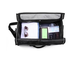 image-Armasno Travel Bag 20-35L Red Oxford Cloth