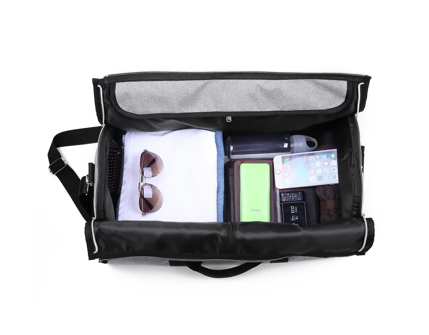 image-Armasno Travel Bag 20-35L Red Oxford Cloth