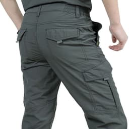 image-105 summer quick-drying trousers men's sports outdoor mountaineering trousers waterproof large size lightweight quick-drying trousers loose group