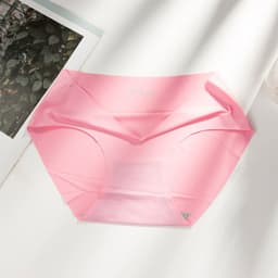 image-About Tao Ice Silk Triangle Panties Low Waist XXXL Light Blue