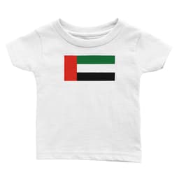 image-Drapeau des Émirats arabes unis - t-shirt-bébé-classique-ras-du-cou