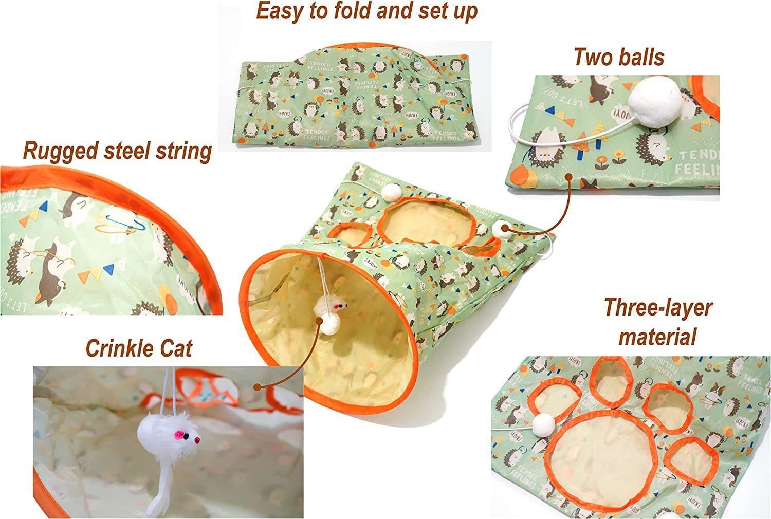 image-Fashion New Hot Selling Pets Toys Cat Diamond Bag Pet Products