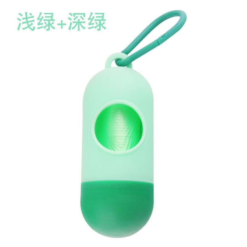 image-Pet Waste Bag Dispenser - Portable Dog Poop Bag Holder