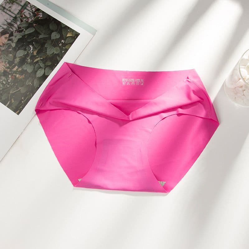 image-About Tao Ice Silk Triangle Panties Low Waist XXXL Light Blue