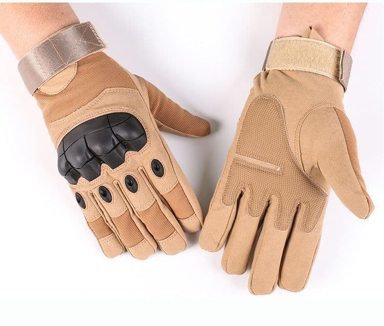 image-Outdoor Tactical Gloves - Black Long Finger