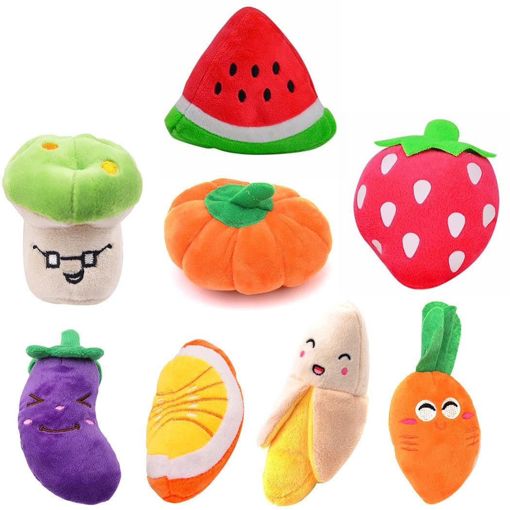 image-Gooddog, Dog, Plush Vocal Toys, Fruits, Cartoons, Pets, Cats, Toys, Pet Supplies