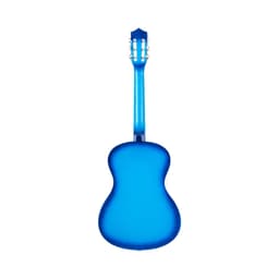 image-VEVOR Classical Guitar, 38 Inch, Wood Classical Guitar Starter Kit for Beginners, with Nylon Strings, Gig Bag, Strap, Tuner, Extra Strings, Picks, Capo, Basswood, for Teenagers Adults Students, Blue