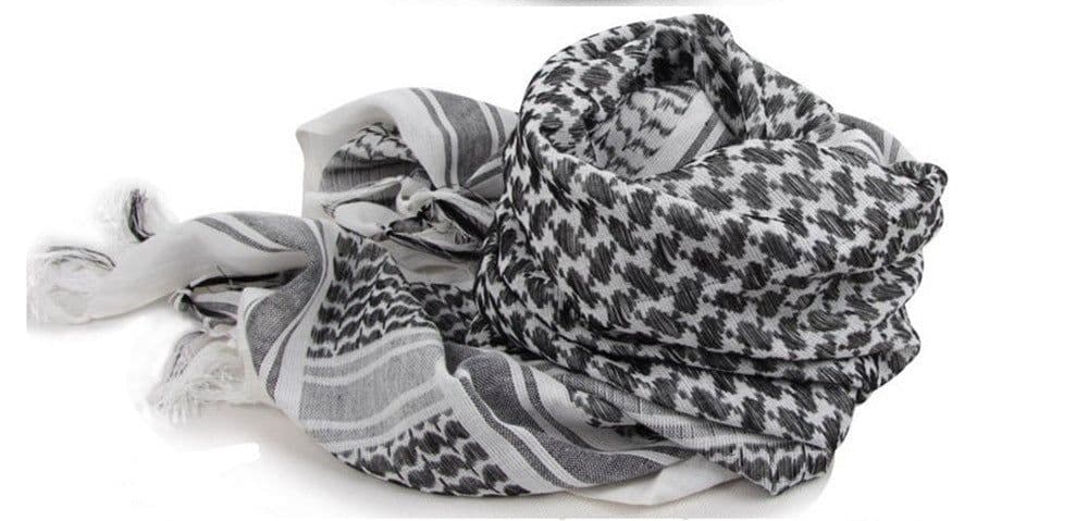 image-Tactical Arabian Scarf Cotton 110x110cm Red