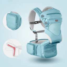 image-Multi-functional Lightweight All-season Foldable Baby Waist Stool