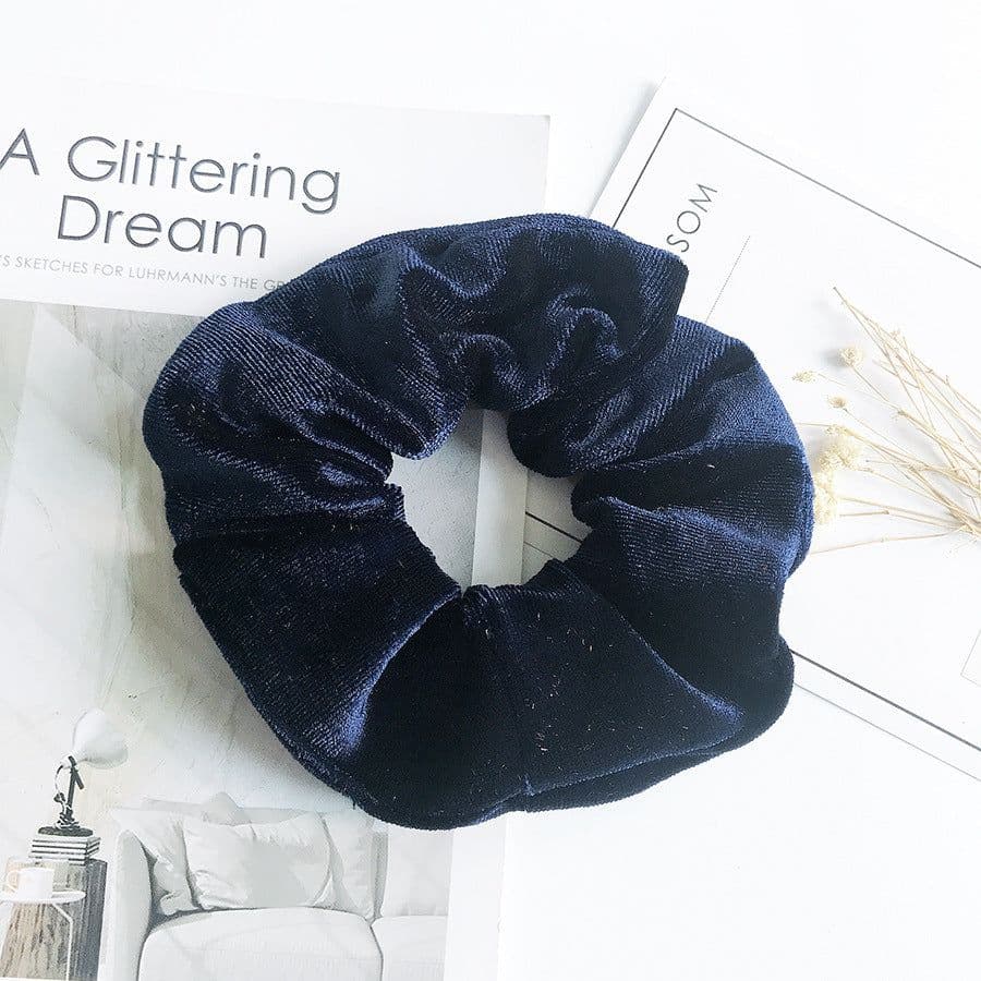 image-Flannel Hair Tie Hair Rope Amazon Velvet Fashion Ponytail Hair Accessories