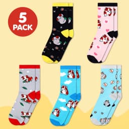 image-VINSANI GUINEA PIG SOCKS 5pk 1010415