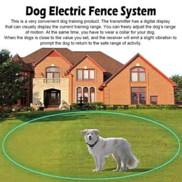 image-Wireless Electric Dog Fence System Waterproof And Vibration