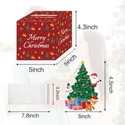image-Red Christmas Money Box Christmas Party Decoration