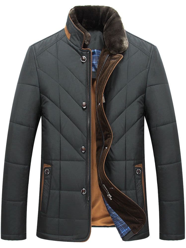 image-Middle-aged And Elderly Padded Jacket Father Winter Clothes