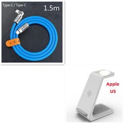 image-3 In 1 Fast Charging Station Wireless Charger Stand Wireless Quick Charge Dock For Phone Holder